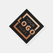 Custom Company Promotion Business Logo-merk Servet (Hoek)