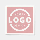 Custom Company Promotion Business Logo-merk Servet (Voorkant)