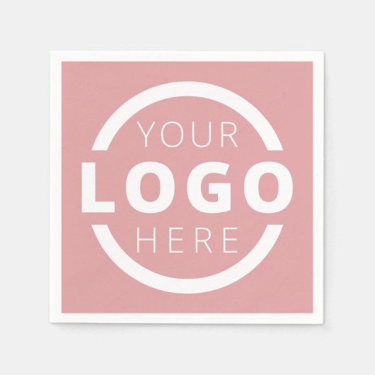 Custom Company Promotion Business Logo-merk Servet (Voorkant)