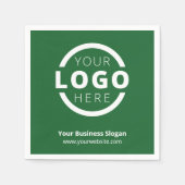 Custom Company Promotion Business Logo-merk Servet (Voorkant)