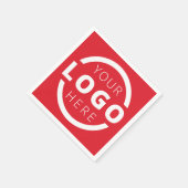 Custom Company Promotion Business Logo-merk Servet (Hoek)