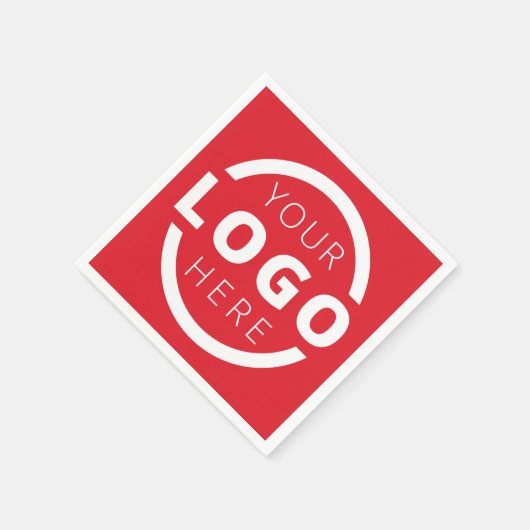 Custom Company Promotion Business Logo-merk Servet (Hoek)