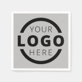 Custom Company Promotion Business Logo-merk Servet (Voorkant)