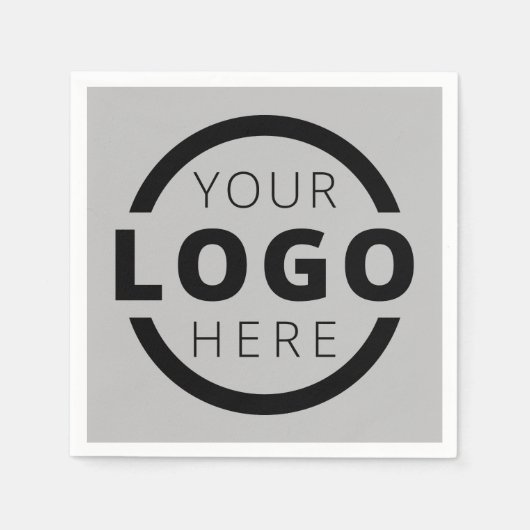 Custom Company Promotion Business Logo-merk Servet (Voorkant)