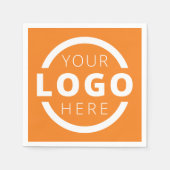 Custom Company Promotion Business Logo-merk Servet (Voorkant)
