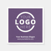 Custom Company Promotion Business Logo-merk Servet (Voorkant)