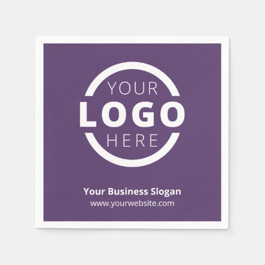 Custom Company Promotion Business Logo-merk Servet (Voorkant)