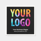 Custom Company Promotion Business Logo-merk Servet (Voorkant)