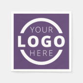 Custom Company Promotion Business Logo-merk Servet (Voorkant)