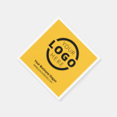 Custom Company Promotion Business Logo-merk Servet (Hoek)