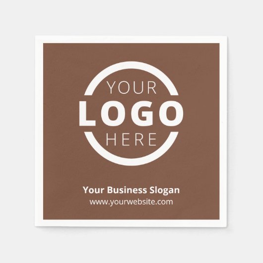 Custom Company Promotion Business Logo-merk Servet (Voorkant)