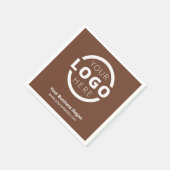 Custom Company Promotion Business Logo-merk Servet (Hoek)