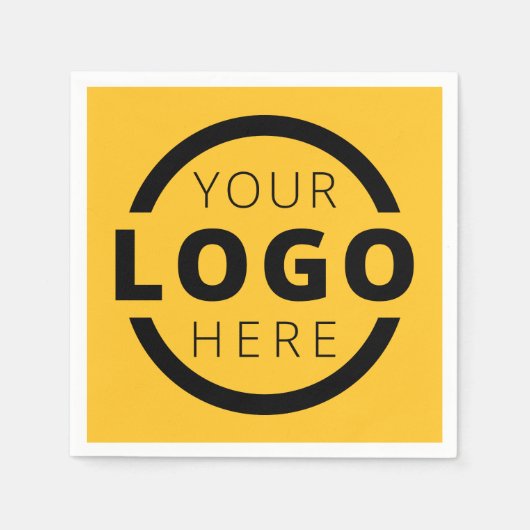 Custom Company Promotion Business Logo-merk Servet (Voorkant)