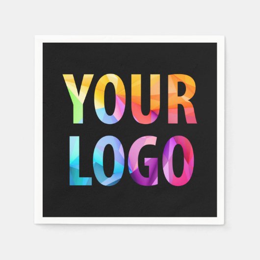 Custom Company Promotion Business Logo-merk Servet (Voorkant)