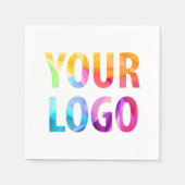 Custom Company Promotion Business Logo-merk Servet (Voorkant)