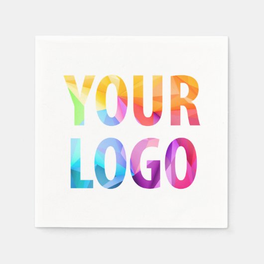 Custom Company Promotion Business Logo-merk Servet (Voorkant)