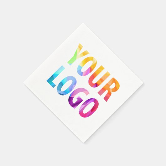 Custom Company Promotion Business Logo-merk Servet (Hoek)