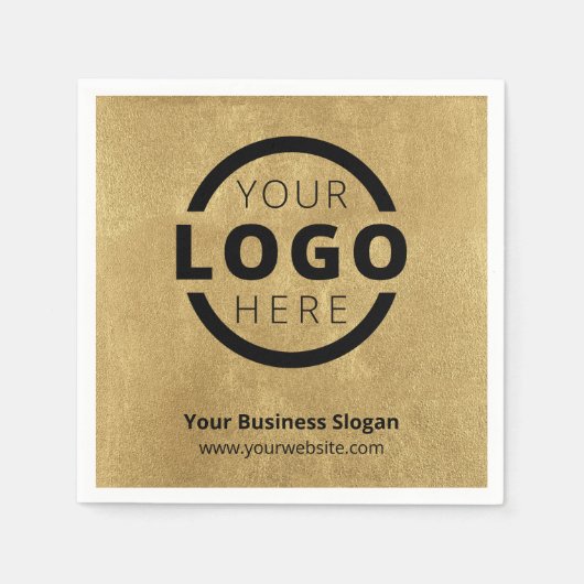 Custom Company Promotion Business Logo-merk Servet (Voorkant)