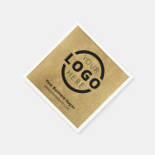 Custom Company Promotion Business Logo-merk Servet (Hoek)