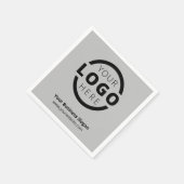 Custom Company Promotion Business Logo-merk Servet (Hoek)