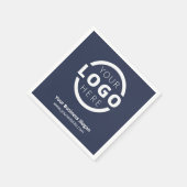 Custom Company Promotion Business Logo-merk Servet (Hoek)