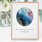 Custom Constellations Star Map Gift / Event Décor Poster