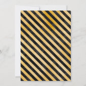 Custom Construction Dump Truck Birthday Kaart (Achterkant)