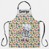 Custom Cook Baker Gnome Schort (Voorkant)