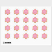 Custom Cookie Sprinkle Company Ronde Sticker (Vel)