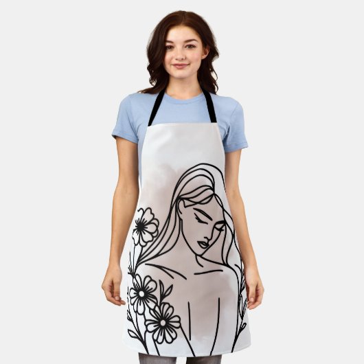 Custom Cooking Schort (Gedragen)