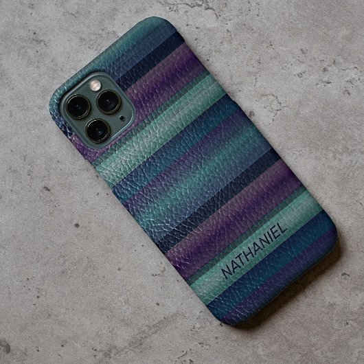Custom Cool Artistiek Modern Art Stripes Patroon Case-Mate iPhone Case