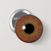 Custom Cool Brown Eye Iris Eyeball Round Buttons (Voorkant /achterkant)