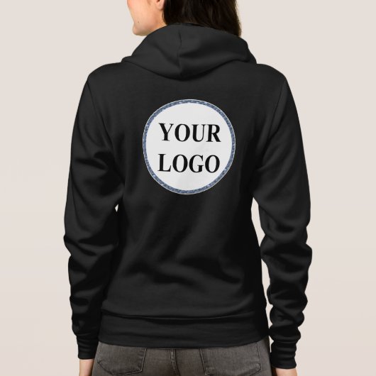 Custom Cool Design VOEG JE LOGO Hoodie TOE (Achterkant)