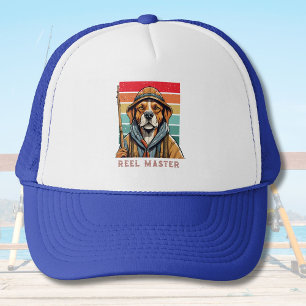 Custom Cool Dog Retirement Gifts voor Visser Papa Trucker Pet