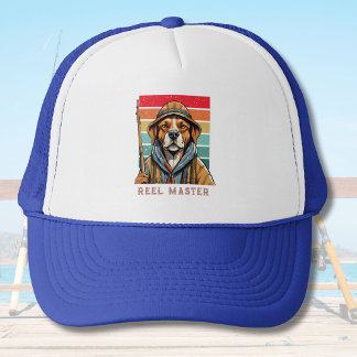 Custom Cool Dog Retirement Gifts voor Visser Papa Trucker Pet