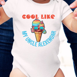 Custom Cool Zoals mijn oom Romper