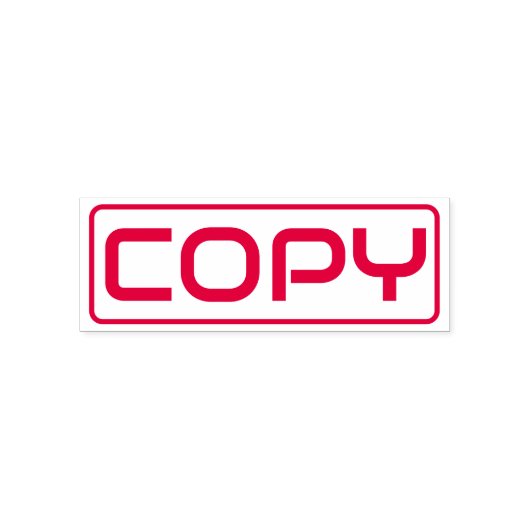 Custom Copy Business Stamp - Audiowide Zelfinktende Stempel (Design)