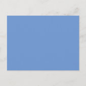 Custom Cornflower Blue Afbeelding-Perfect Standaar Briefkaart (Voorkant)
