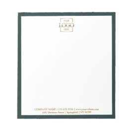 Custom Corporate Business Logo Modern Professional Notitieblok