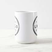 Custom Corporate Business Logo tweetonig Magische Mok (Midden)