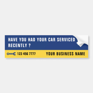 Custom Corporate Business Service Bumpersticker