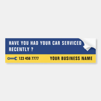 Custom Corporate Business Service Bumpersticker