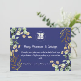 Custom Corporate Christmas Wenskaart 2025 Feestdagenkaart