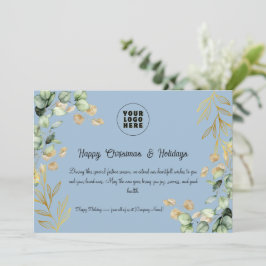 Custom Corporate Christmas Wenskaart 2025 Feestdagenkaart
