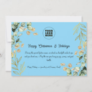 Custom Corporate Christmas Wenskaart 2025 Feestdagenkaart