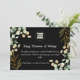 Custom Corporate Christmas Wenskaart 2025 Feestdagenkaart
