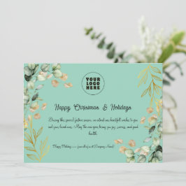 Custom Corporate Christmas Wenskaart 2025 Feestdagenkaart