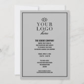 Custom Corporate Company Event | Partij Kaart (Voorkant)