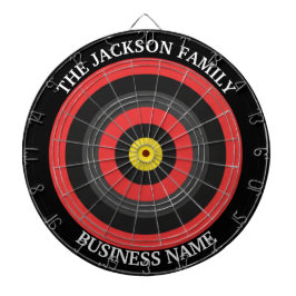 Custom Corporate Dartboard Business Name Dartbord