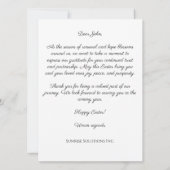 Custom Corporate Easter Greeting Card Kaart (Achterkant)